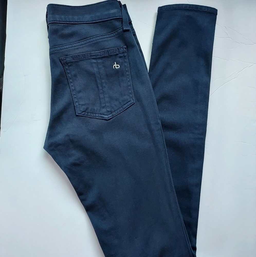 Rag & Bone Navy Blue Skinny Pants Size 24